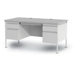 30D X 60W Double Pedestal Desk -Office Supplies Shop HIMD 6030 4
