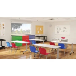 Modern T-Leg Table Desk 7 Modern T-Leg Table Desk -Office Supplies Shop HIPT 602LT 3