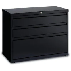 36" 3 Drawers HL8000 Series® Lateral File - Black