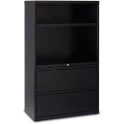 36" 2 Drawers HL8000 Series® Combo File - Black