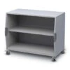 Explorer Series Cubby Storage Cart W/ 2 Shelves 2 Explorer Series Cubby Storage Cart W/ 2 Shelves -Office Supplies Shop HKES C1 1
