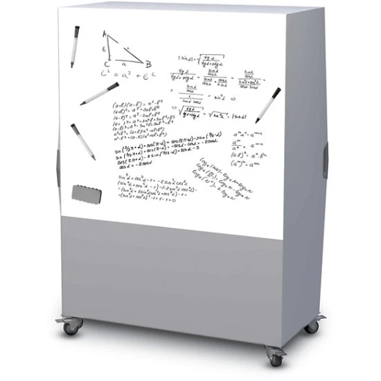 Explorer Series Tall Storage Cart W/ 1 Fixed & 2 Adj. Shelves 4 Explorer Series Tall Storage Cart W/ 1 Fixed & 2 Adj. Shelves - Image 2