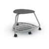 360 Chair W/out Back, Bookbag Rack & Casters - 18"H Seat