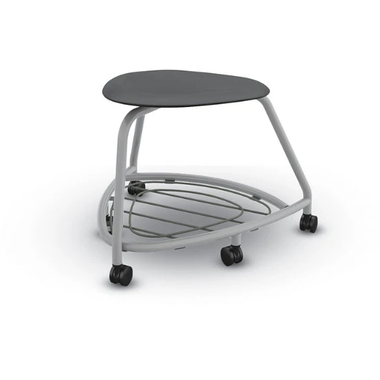 360 Chair W/out Back, Bookbag Rack & Casters - 18"H Seat 3 360 Chair W/out Back, Bookbag Rack & Casters - 18"H Seat