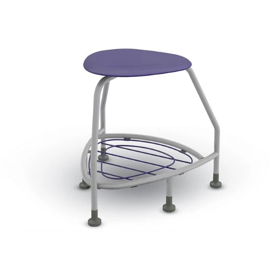 360 Stool W/out Back, Bookbag Rack & Glides - 24"H Seat 3 360 Stool W/out Back, Bookbag Rack & Glides - 24"H Seat
