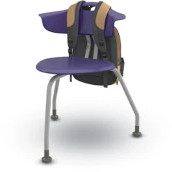 360 3-Leg Chair W/ Back & Glides - 18"H Seat -Office Supplies Shop HKTS LBG18 3