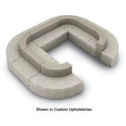 Flex 3-Seat Bench/Ottoman (Grade 1-Fabric) -Office Supplies Shop HLX D1FG 4