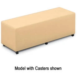 Flex 3-Seat Bench/Ottoman (Grade 1-Vinyl) -Office Supplies Shop HLX D1VG 2
