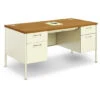 HON Metro Classic Double Pedestal Desk 60"W -Office Supplies Shop HMD 60 DP 1
