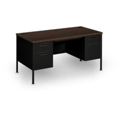 HON Metro Classic Double Pedestal Desk 60"W -Office Supplies Shop HMD 60 DP 4