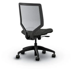 Solve™ Mid-Back Task, Ilira®-Stretch Back, Pneumatic, Swivel, SynchroTilt, Tilt Tension, Tilt Lock - Grade 2 Fabric -Office Supplies Shop HSV 1TC D 3