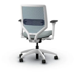 Solve™ Mid-Back Task In DW, Ilira®-Stretch Back, Pneumatic, Swivel, SynchroTilt, Tilt Tension, Tilt Lock - Grade 1 Fabric -Office Supplies Shop HSV 1TCW 5