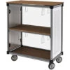 IC Library Mobile Cart With Metal Side Panels