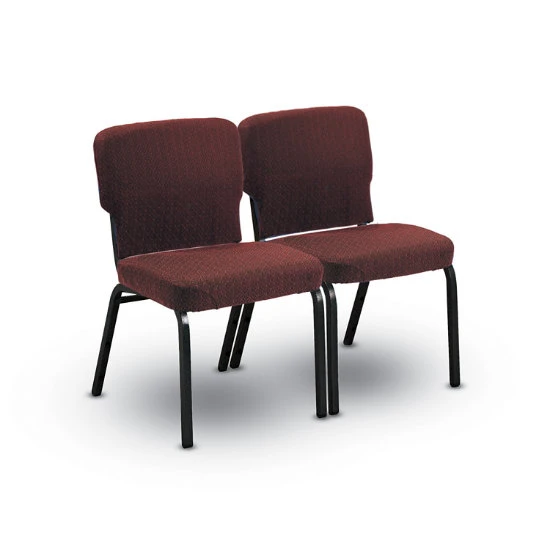 Wing Back Stack Chair - Grd 3 Fabric 4 Wing Back Stack Chair - Grd 3 Fabric - Image 2