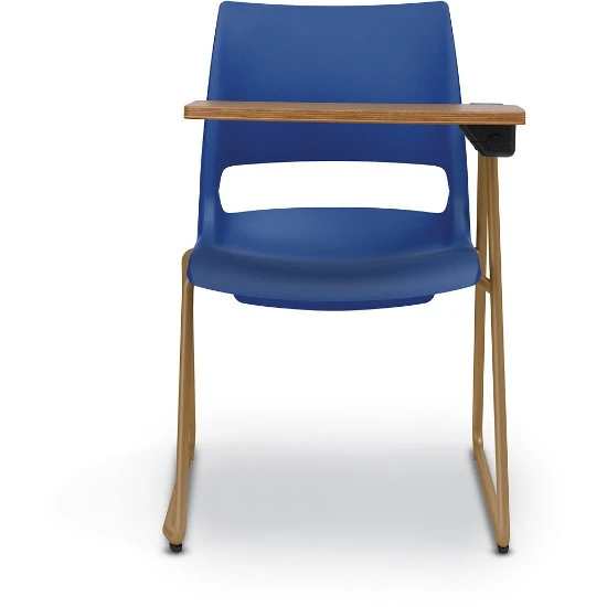 Doni® Stack Sledbase ChangeUp® Tablet Arm Chair - Solid Color, Polypropylene 6 Doni® Stack Sledbase ChangeUp® Tablet Arm Chair - Solid Color, Polypropylene - Image 4