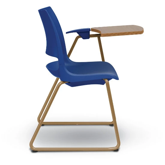 Doni® Stack Sledbase ChangeUp® Tablet Arm Chair - Solid Color, Polypropylene 7 Doni® Stack Sledbase ChangeUp® Tablet Arm Chair - Solid Color, Polypropylene - Image 5