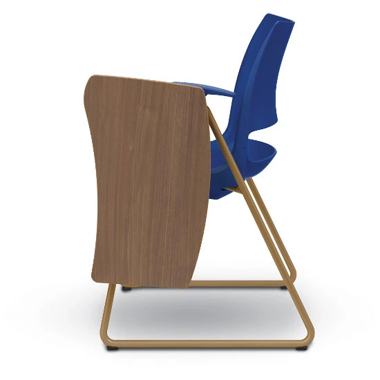 Doni® Stack Sledbase ChangeUp® Tablet Arm Chair - Solid Color, Polypropylene 10 Doni® Stack Sledbase ChangeUp® Tablet Arm Chair - Solid Color, Polypropylene - Image 8