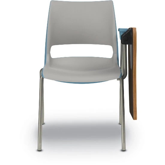 Doni® Stack Four-Leg ChangeUp® Tablet Arm Chair - Two-Tone, Polypropylene 7 Doni® Stack Four-Leg ChangeUp® Tablet Arm Chair - Two-Tone, Polypropylene - Image 5