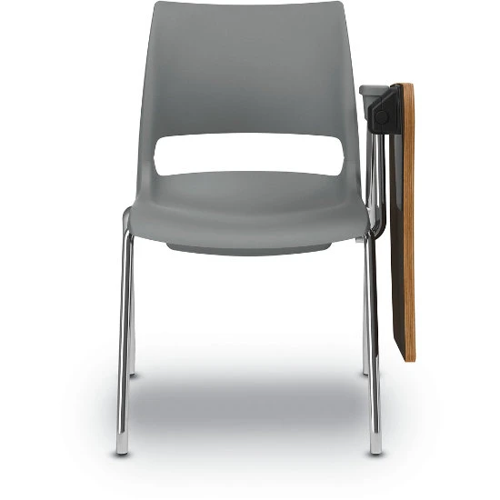 Doni® Stack Four-Leg ChangeUp® Tablet Arm Chair - Solid Color, Polypropylene 8 Doni® Stack Four-Leg ChangeUp® Tablet Arm Chair - Solid Color, Polypropylene - Image 6
