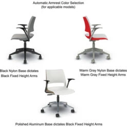 Doni® Task Chair - Two-Tone, Polypropylene 10 Doni® Task Chair - Two-Tone, Polypropylene -Office Supplies Shop KDN NTSK 2 4