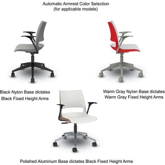 Doni® Task Chair - Two-Tone, Polypropylene 6 Doni® Task Chair - Two-Tone, Polypropylene - Image 4