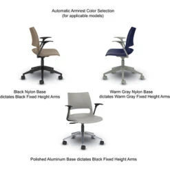 Doni® Task Chair - Solid Color, Polypropylene -Office Supplies Shop KDN NTSK 6