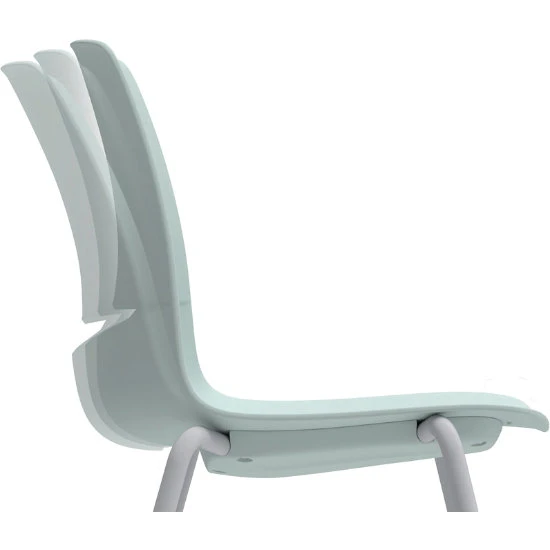 LimeLite™ Four-Leg Nesting Arm Chair W/ Casters 7 LimeLite™ Four-Leg Nesting Arm Chair W/ Casters - Image 5