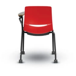 LimeLite™ Four-Leg Tablet Arm Chair W/ Casters -Office Supplies Shop KLMT SCC T 3