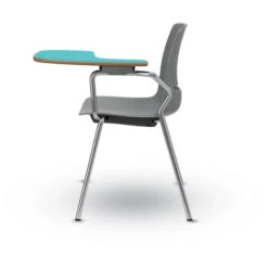 LimeLite™ Four-Leg Tablet Arm Chair W/ Glides -Office Supplies Shop KLMT SCG T 5