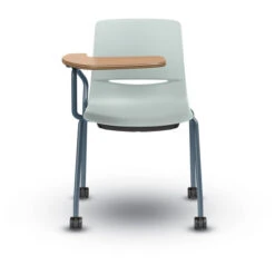 LimeLite™ Four-Leg Oversize Tablet Arm Chair W/ Casters -Office Supplies Shop KLMT SVC T 6