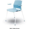 Lola 4-Leg Chair W/ Arms -Office Supplies Shop KLO 4LA 1