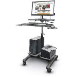 Sit To Stand Mobile Workstation