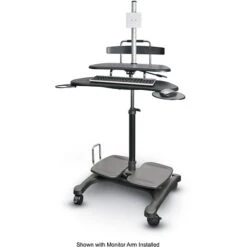 Sit To Stand Mobile Workstation -Office Supplies Shop KMW 40 5