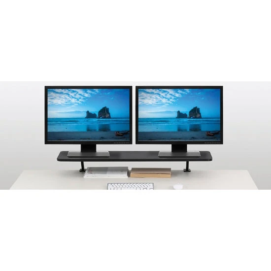 Desk Top Clamp Shelf/ Monitor Stand 10.2 X 5 4 Desk Top Clamp Shelf/ Monitor Stand 10.2 X 5 - Image 2