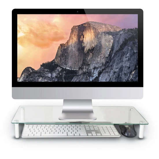 Glass Top Monitor Riser 4 Glass Top Monitor Riser - Image 2