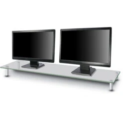 Glass Top Monitor Riser 9 Glass Top Monitor Riser -Office Supplies Shop KMW M3G 4