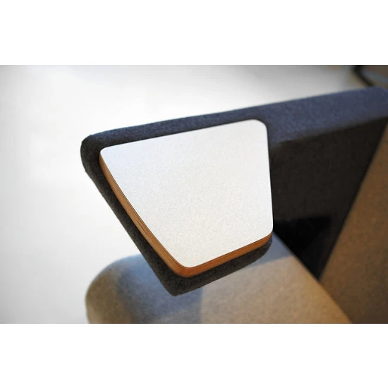 MyWay® Work Arm/ High Arm Sled Base Lounge - Non-Contrast, Chrome Base W/ Sled Glides 8 MyWay® Work Arm/ High Arm Sled Base Lounge - Non-Contrast, Chrome Base W/ Sled Glides - Image 6