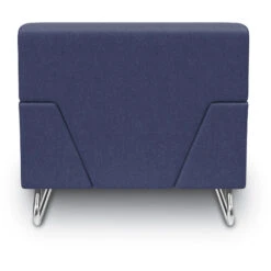 MyWay® Low Arm Sled Base Lounge - Non-Contrast, Chrome Base W/ Sled Glides 10 MyWay® Low Arm Sled Base Lounge - Non-Contrast, Chrome Base W/ Sled Glides -Office Supplies Shop KMY SWC 4