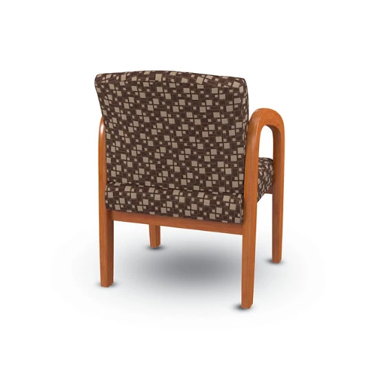 Reception Seating - Wood/Wood Modular - Medium Oak Finish Visitor's Chair - (Grade B) 5 Reception Seating - Wood/Wood Modular - Medium Oak Finish Visitor's Chair - (Grade B) - Image 3