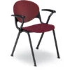 2000 Series Polypropylene Stack Chair With Arms And Upholstered Seat -Office Supplies Shop KSP 2A F 1