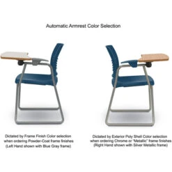 Strive® Sled Base ChangeUp® Tablet Arm Chair -Office Supplies Shop KSV SCTAP 3