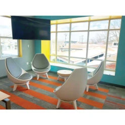 Sway® Lounge Chair - Contrast (Grade 2) -Office Supplies Shop KSWY LC V 10