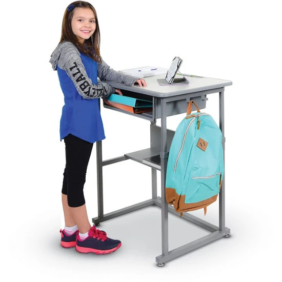 Luxor Student Desk - Manual Adjustable Desk 4 Luxor Student Desk - Manual Adjustable Desk - Image 2