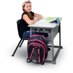 Luxor Student Desk - Manual Adjustable Desk 9 Luxor Student Desk - Manual Adjustable Desk -Office Supplies Shop LMAD 2820 3