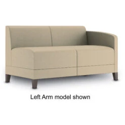 Fremont Loveseat With One Arm Only (Grade 2-Fabric)
