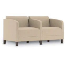 Fremont 2 Seat Sofa With Center Arms (Grade 2-Fabric)