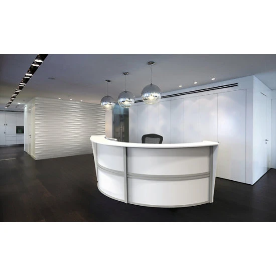 Linea Italia ZU290 Curved Reception Desk, Double Unit 6 Linea Italia ZU290 Curved Reception Desk, Double Unit - Image 4