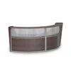 Linea Italia ZU310 Curved Reception Desk, Double Unit 1 Linea Italia ZU310 Curved Reception Desk, Double Unit -Office Supplies Shop LREC P2 1