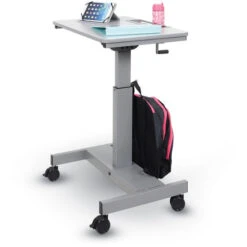 Luxor Student Desk - Sit Stand Desk With Crank Handle 5 Luxor Student Desk - Sit Stand Desk With Crank Handle -Office Supplies Shop LSSD 28C 2