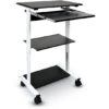 Luxor 3 Shelf Adjustable Stand Up Workstation -Office Supplies Shop LTE 30WS 1